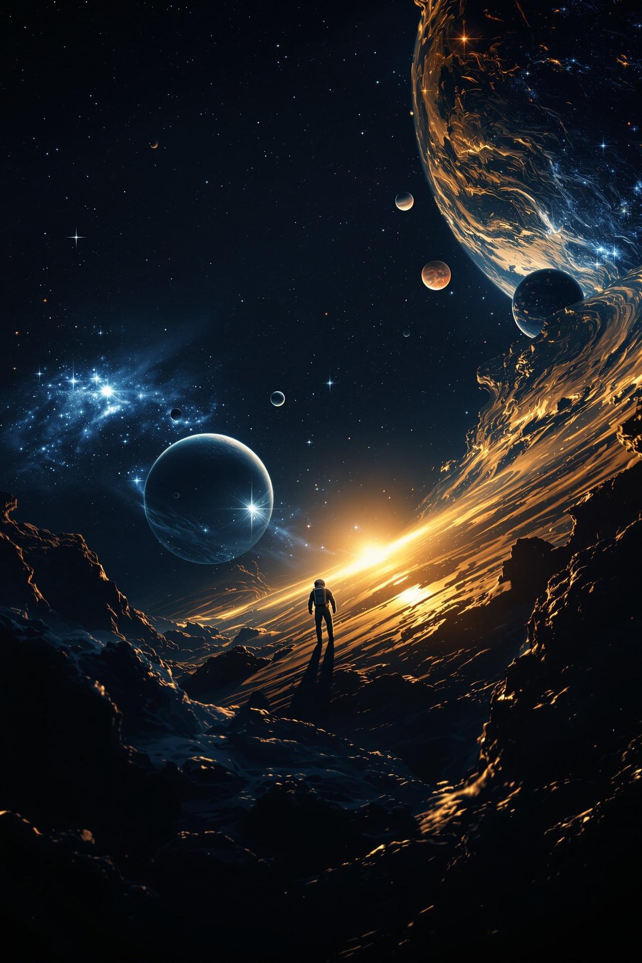 色色酒吧影院作品《星际邮差》主海报